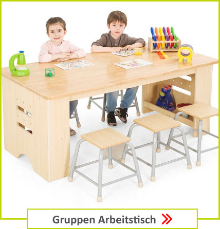 Gruppentisch Arbeitstisch Kita