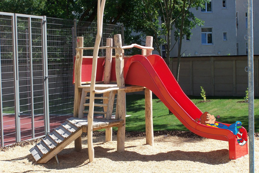 Kindergartenausstatter - Spielplatz Aussenspielgeräte