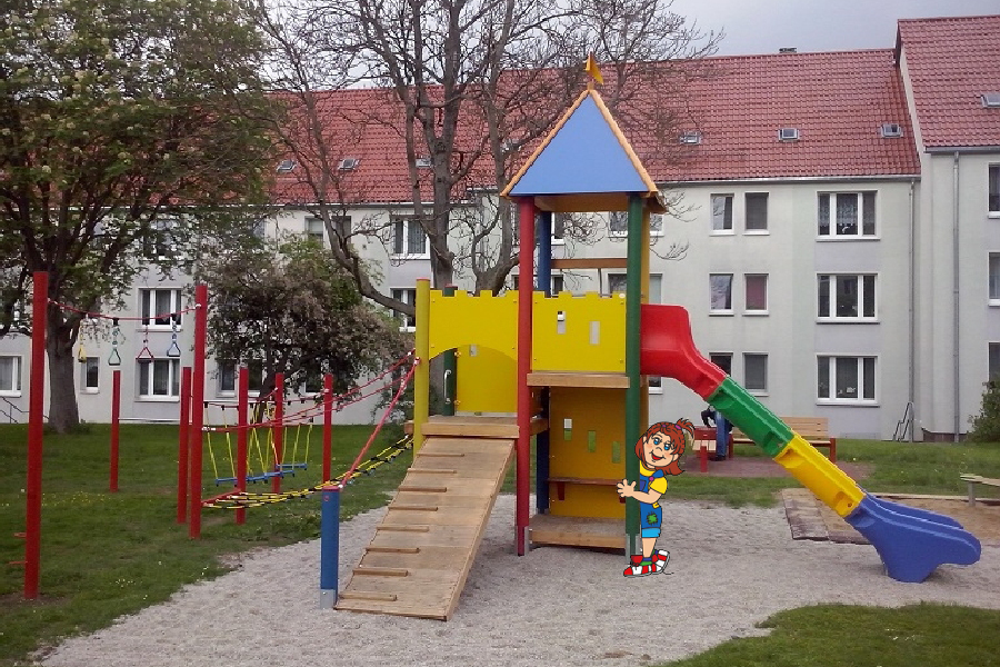 Kindergartenausstatter - Spielplatz Aussenspielgeräte