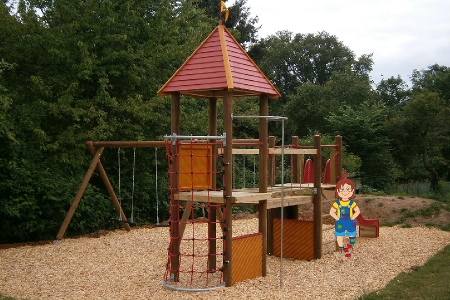 Kindergartenausstatter - Spielplatz Aussenspielgeräte