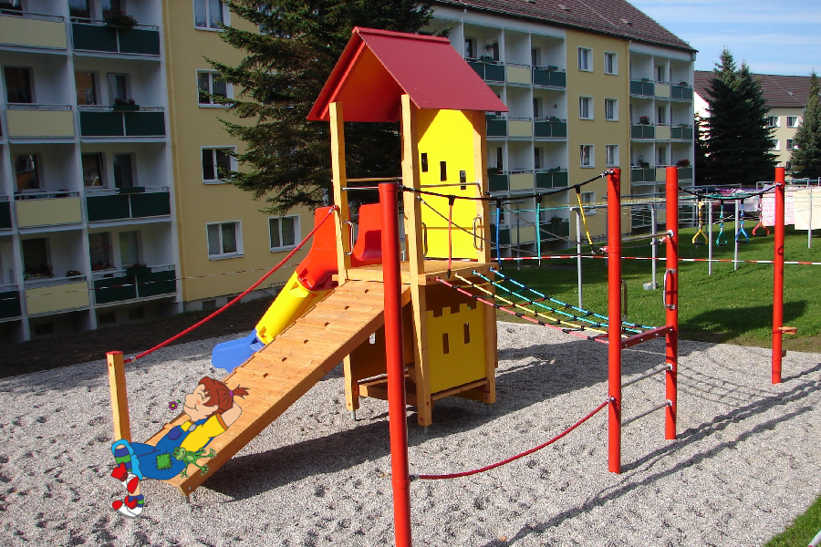 Kindergartenausstatter - Spielplatz Aussenspielgeräte