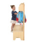 Preview: Kindergarten Garderobe seitlich innen