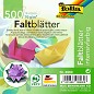 Preview: Faltblätter 10x10 cm, 70 g/m² 500er - farbig sortiert 986