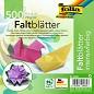 Preview: Faltblätter, 15x15 cm, 70 g/m², 500er - farbig sortiert 531