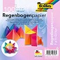 Preview: Faltblätter Regenbogen 100 g/m², 15x15 cm,100er 494