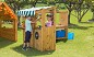 Preview: Outdoor Spielkueche Produkt von Seite hinten