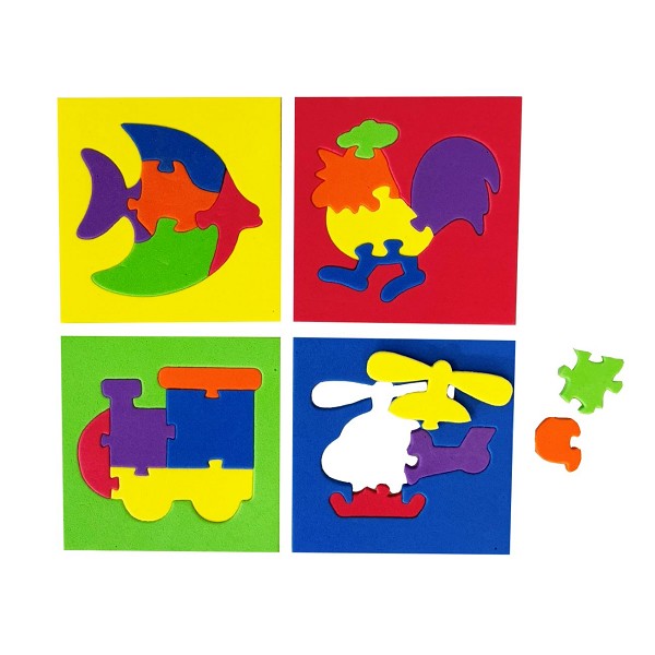 Puzzle Moosgummi, 24er-Set 790