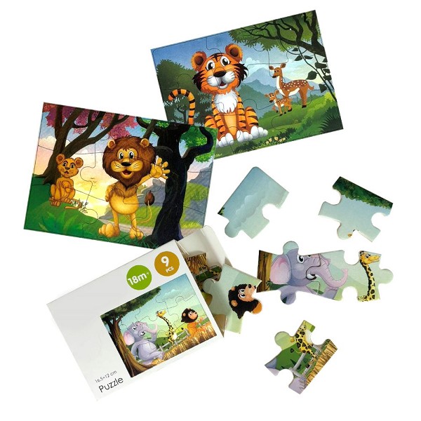 Holzpuzzle Tiere 476