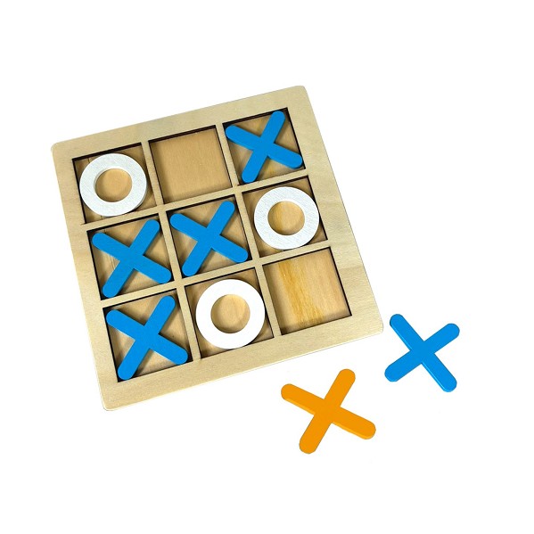 Tic-Tac-Toe Spiel - Holz 727