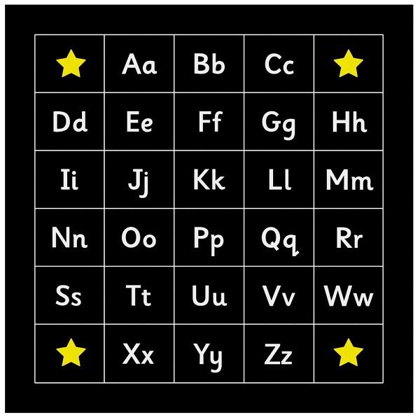 Outdoor Kreidetafel Alphabet 344