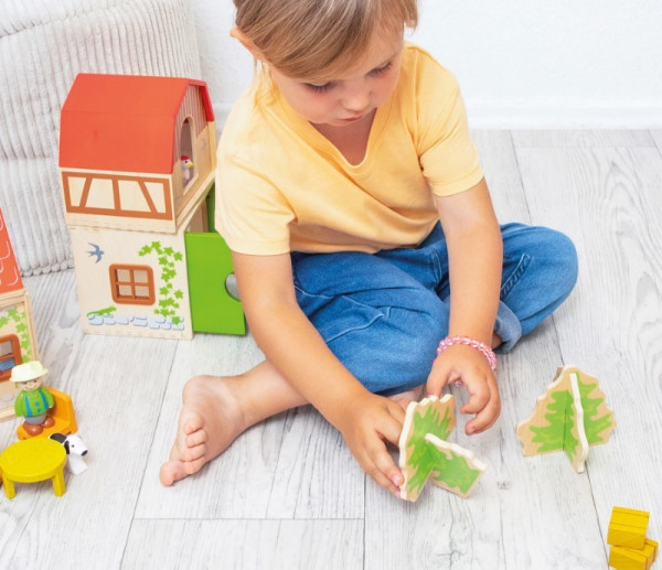 Meine kleine Welt "Bauernhof Set", 38-tlg. außen