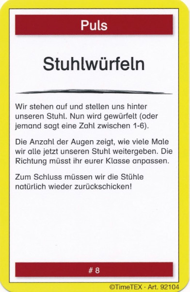 Kartenspiel Bewegtes Lernen 60-tlg. im Etui rechts