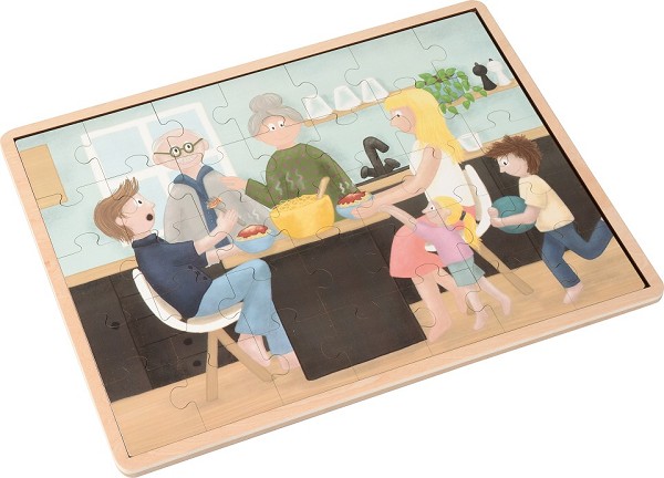 Puzzle Essen Mehrgenerationen 817