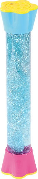 Wasserröhre Glitter blau 122