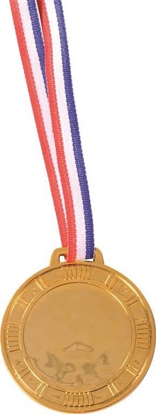 Medaille zum Beschriften rechts