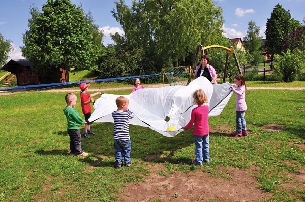 Schwungtuch 360 cm WEISS 777