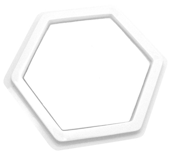 Stempelkissen blanko, Hexagon 229