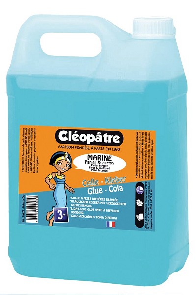 Papierkleber blau 5 Liter