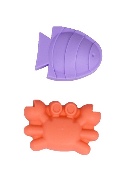 Sandset Minis, Sandspielzeug Krippe, Fisch, Krabbe rechts