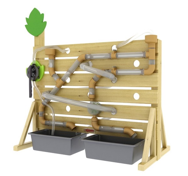 Outdoor Wasserwand oben