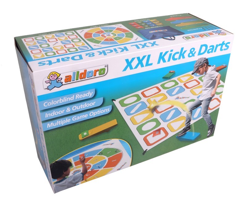 XXL Kick & Darts  Karton hinten