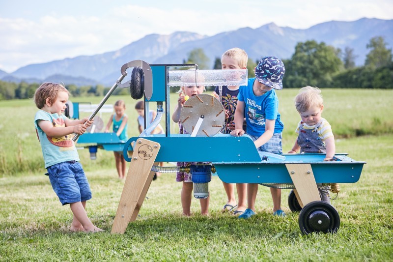 Wellenspieler für Kleine, mit 5 Kindern