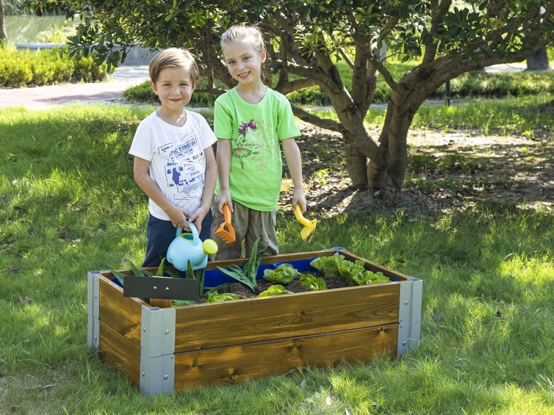 Gewächshaus für Kinder links