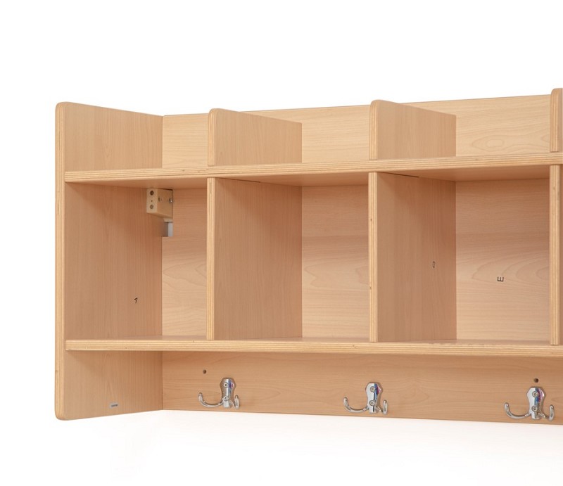 Garderobe mit 5 Plätzen - Set oben