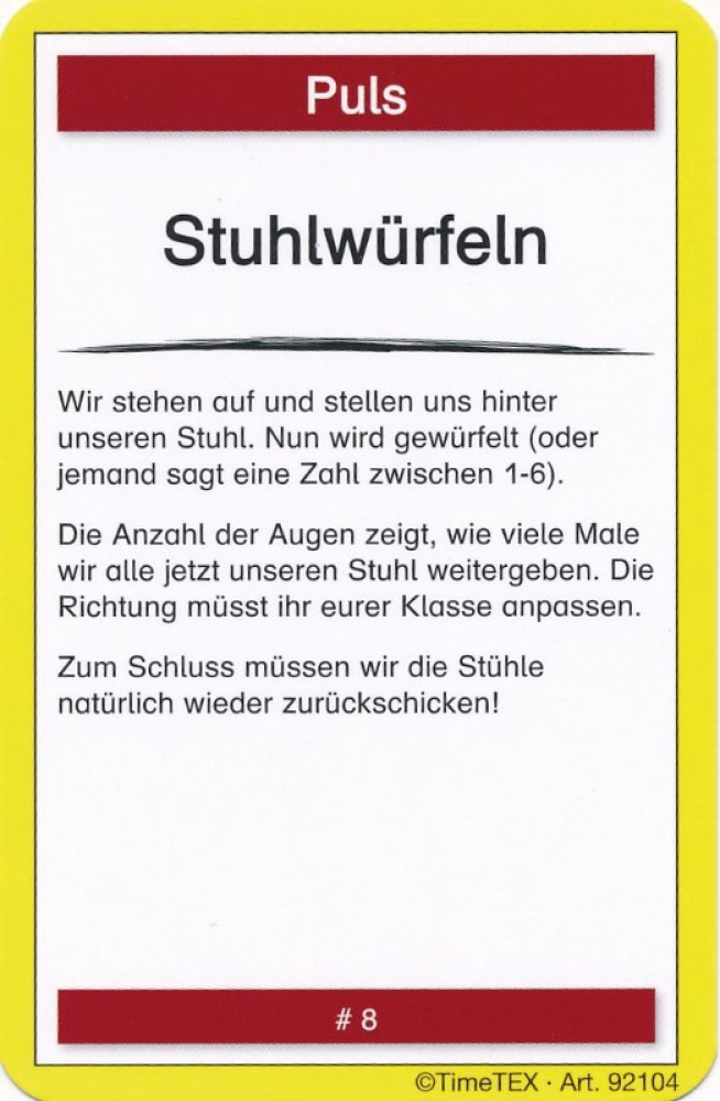 Kartenspiel Bewegtes Lernen 60-tlg. im Etui rechts