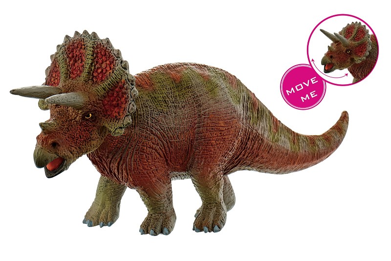 Triceratops Spielfigur hinten