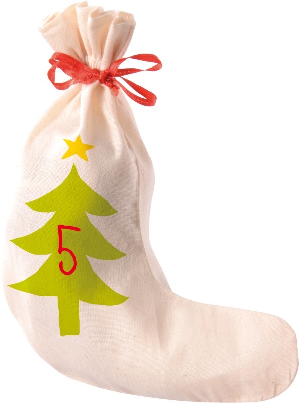 Adventskalender-Stiefel 24-tlg. links