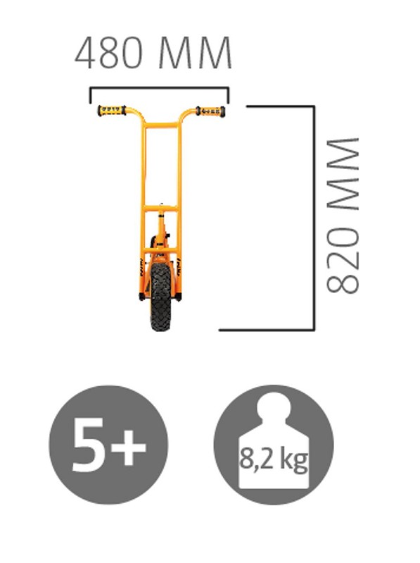 Kinder Roller TopTrike Roller Infos oben